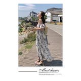 オフショルダーシフォンワンピースコードショルダー 蝶 バタフライ  | WITCH | 詳細画像18 