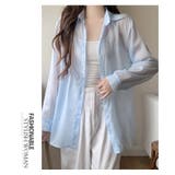 シアーシャツ シースルー 透け感ブラウス トップス  | WITCH | 詳細画像15 