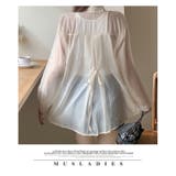 シアーシャツ シースルー 透け感ブラウス トップス  | WITCH | 詳細画像18 