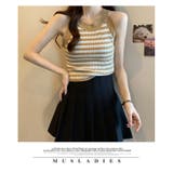 タンクトップ ボーダー柄 トップス | WITCH | 詳細画像16 