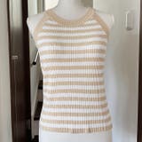 タンクトップ ボーダー柄 トップス | WITCH | 詳細画像2 