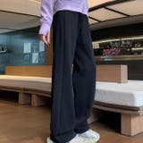 マタニティ パンツ スウェット ボトムス ロング お腹楽ちん 安心 秋 新作 | WITCH | 詳細画像2 