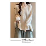 ふんわりペプラムニットカーディガン  | WITCH | 詳細画像16 