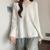 ふんわりペプラムニットカーディガン  | WITCH | 詳細画像2 