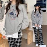 スウェットト レーナープルオーバートップス | WITCH | 詳細画像1