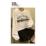 スウェットパーカー レタープリントフード付き | WITCH | 詳細画像14 