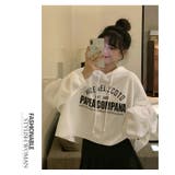 スウェットパーカー レタープリントフード付き | WITCH | 詳細画像16 