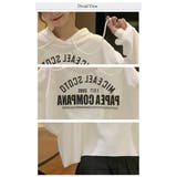 スウェットパーカー レタープリントフード付き | WITCH | 詳細画像5 