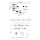 スウェットパーカー レタープリントフード付き | WITCH | 詳細画像7 