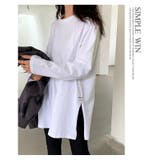 シンプル手番サイドスリットロンT | WITCH | 詳細画像11 