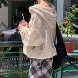 レースシースルーパーカー 薄手羽織りアウター | WITCH | 詳細画像3 