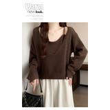 サスペンダー2点セットニットトップス | WITCH | 詳細画像11