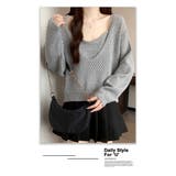 サスペンダー2点セットニットトップス | WITCH | 詳細画像17