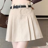 コーデュロイ プリーツ ハイウエストミニスカート | WITCH | 詳細画像2 