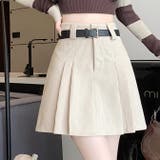 コーデュロイ プリーツ ハイウエストミニスカート | WITCH | 詳細画像3 