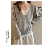 レイヤード風トップス ニット カットソー | WITCH | 詳細画像12