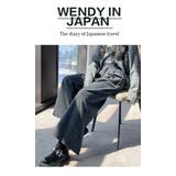 チェック柄ウール調ワイドパンツ Aラインロングパンツ | WITCH | 詳細画像11