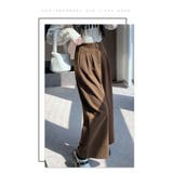 チェック柄ウール調ワイドパンツ Aラインロングパンツ | WITCH | 詳細画像18