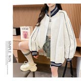 ライン入りジップアップデザイントレーナー | WITCH | 詳細画像15 