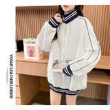 ライン入りジップアップデザイントレーナー | WITCH | 詳細画像18 