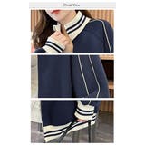 ライン入りジップアップデザイントレーナー | WITCH | 詳細画像5 