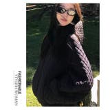 キルティングジャケット フード付き中綿 アウター | WITCH | 詳細画像15 