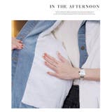 大きいサイズデニム切替アウター中綿 ジャケット  | WITCH | 詳細画像12 