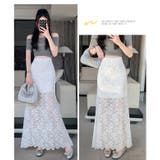 レースマーメイドロングタイトスカート | WITCH | 詳細画像17 