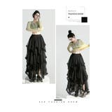 アシンメトリーフリルティアードチュールスカート | WITCH | 詳細画像12 