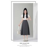 春夏新作フレアスカートふんわりとしたフレアシルエット | WITCH | 詳細画像11 