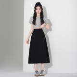 春夏新作フレアスカートふんわりとしたフレアシルエット | WITCH | 詳細画像2 