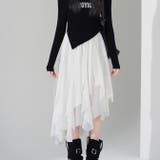 春夏新作 ラッフルスカート | WITCH | 詳細画像2