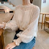 総レースハイネックブラウス | WITCH | 詳細画像1 