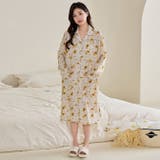 イエロー | 授乳口付き 授乳服 マタニティ パジャマ | WITCH
