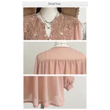 レース刺繍ブラウス トップキャミプレゼント | WITCH | 詳細画像5 