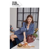 ハートボタンフレアデニムシャツワンピース | WITCH | 詳細画像14