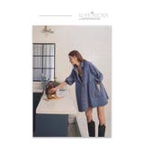 ハートボタンフレアデニムシャツワンピース | WITCH | 詳細画像17