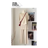 ニットセットアップ スカートレイヤードドルマンスリーブトップス感度の高いワントー… | WITCH | 詳細画像9 