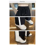 選べる2タイプサイドラインワイドパンツ | WITCH | 詳細画像6 