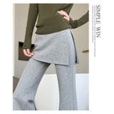 ラップスカート付き フレアパンツ | WITCH | 詳細画像9 