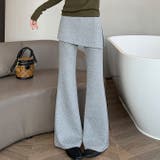 ラップスカート付き フレアパンツ | WITCH | 詳細画像2 