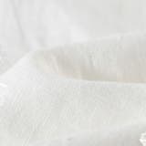 春夏新作棉麻素材フラワーレースラインワイドパンツ | WITCH | 詳細画像3 