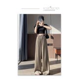 サテンドレープパンツ上品な光沢のある素材感 | WITCH | 詳細画像15