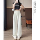 セミワイドパンツ レディース ロングパンツ 春 夏 新作 | WITCH | 詳細画像12 