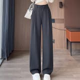 グレー | セミワイドパンツ レディース ロングパンツ 春 夏 新作 | WITCH