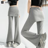 ラップスカート付き フレアパンツ | WITCH | 詳細画像1 