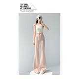 キラキララメが可愛いスウェット パンツ セミフレア ワイドパンツ | WITCH | 詳細画像11 