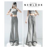 キラキララメが可愛いスウェット パンツ セミフレア ワイドパンツ | WITCH | 詳細画像15 