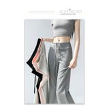 キラキララメが可愛いスウェット パンツ セミフレア ワイドパンツ | WITCH | 詳細画像18 