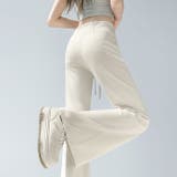 キラキララメが可愛いスウェット パンツ セミフレア ワイドパンツ | WITCH | 詳細画像3 